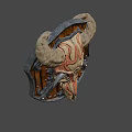 Dusk Bone Shield 3d model