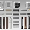 Modern Air Conditioner Fans Including Wall Mounted Floor Standing Styles And Various Sleek Designs