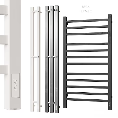 Modern Bathroom Accessories Towel Rails With Sleek Design And Multiple Color Options 3d model