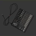Professional Alesis Computer Audio Control Panel With Knobs Buttons And Cable