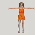 Characters 3d model