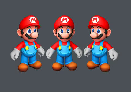 Super Mary Mario 3d model