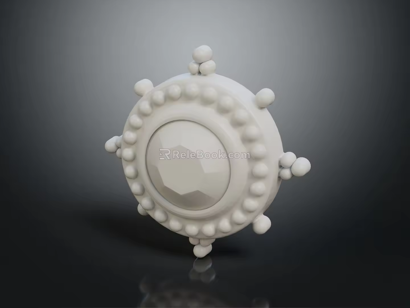 Modern Carved Carved Pattern Carved Decorative Parts Building Components 3d model