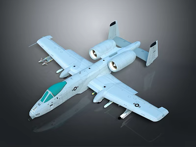 Military Fighter Jet With Twin Engines Green Cockpit And Weapons Under Wings 3d model
