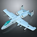 Modern Fighter Next Generation Aircraft 3d model