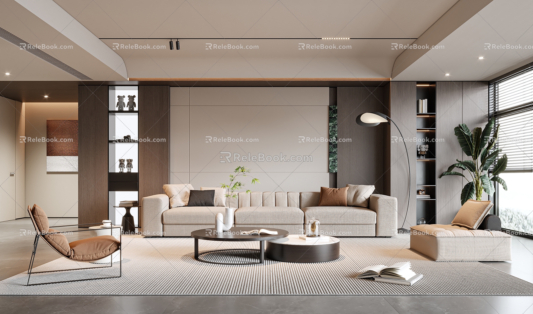 Living room 3d model