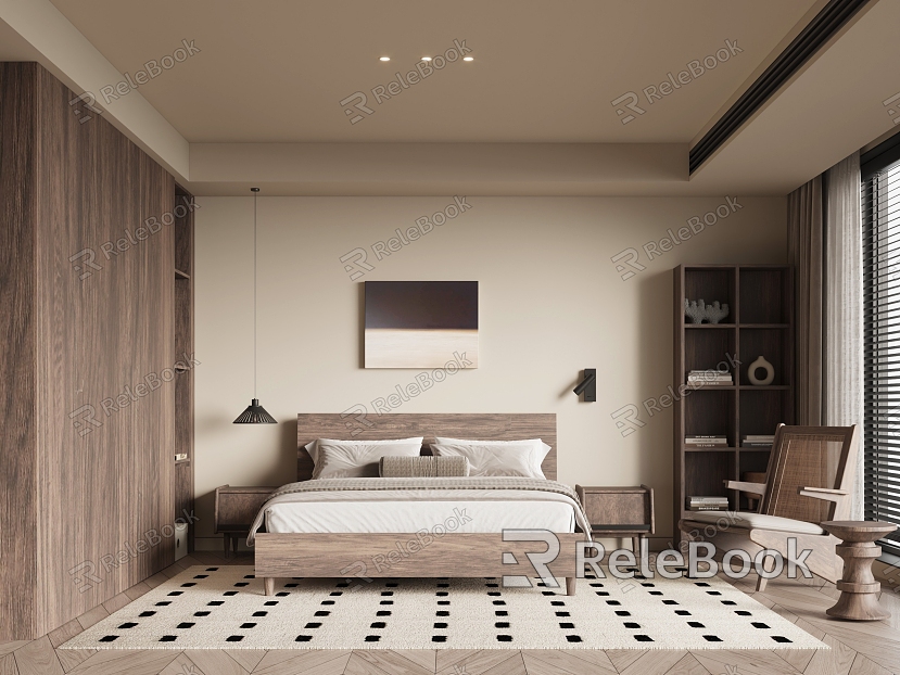 Middle Style Bedroom model