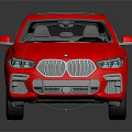 Red BMW Sedan With Modern Design Sunroof And Sleek Alloy Wheels
