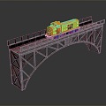 vintage train steam train train carriage locomotive head steam car carriage train vehicle 3d model