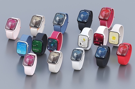 Smart Watch Bracelet Smart Bracelet Apple Watch Apple Bracelet Sports Bracelet Electronic Watch 3d model