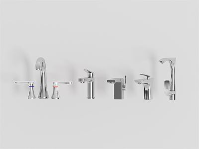 Modern faucet 3d model