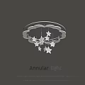 Modern ceiling lamp children ceiling lamp 3d model