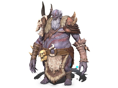 Modern Orc Monster Mutant Creature Monster Warrior Game Character Movie Character model