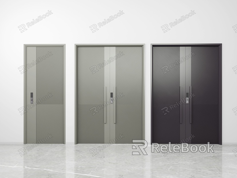 Modern security door entry door security door model