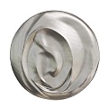 Light Luxury Metal Round Wall Decorations 3d model