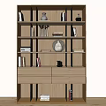 Modern Bookcase Bookshelf 3d model