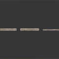 Natural Gray Stone Bricks For Outdoor Pathway Paving And Garden Decoration
