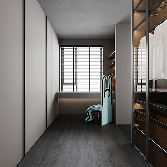 Cloakroom wardrobe dresser 3d model