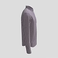 Classic Long Sleeve Plaid Check Shirt With Chest Pocket And Stylish Design