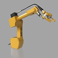 Yellow RX-01 Automated Industrial Mechanical Arm Advanced Precision Equipment For Industrial Use