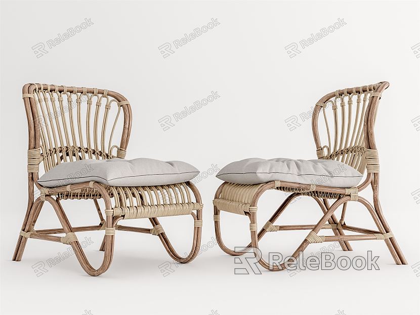 Quiet Outdoor Chair Rattan Leisure Chair model