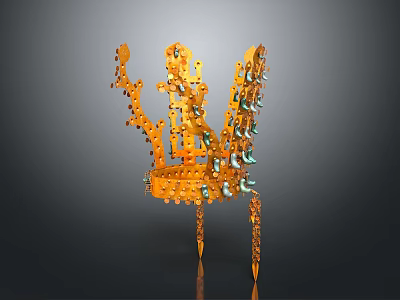 Modern Crown Home Ornaments 3d model
