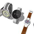 Various Stylish Watches With Different Straps Dials And Modern Classic Designs