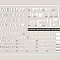 Various Gypsum Molding Designs And Sizes For Interior Ceiling Decoration