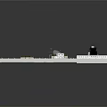 Realistic Airport Runway 3D Model With Paved Tarmac Buildings And Vehicles