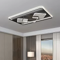 Modern Ceiling Light Designs With Sleek LED Lighting For Stylish Living Room Interior
