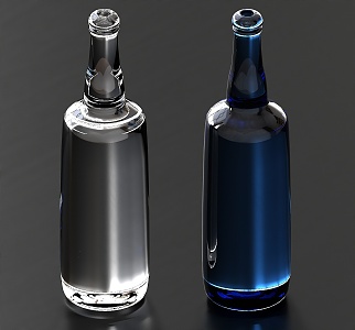 Glass Bottle Wine Bottle Storage Bottle Glass Jar Glassware Glass Bottle Wine Bottle Storage Bottle Glass Jar Glassware 3d model