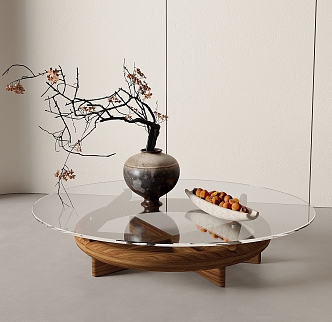 Modern coffee table 3d model