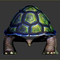 Turtle Turtle Cartoon Turtle Snapping Turtle Chickbill Turtle Reptile Cold Blooded Animal Reptile Reptile Class 3d model