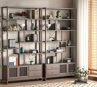 Modern Antique Rack 3d model