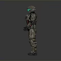 Sci-Fi Armor Alien Armor Sci-Fi Armor High-Tech Armor Futuristic Armor Alien Warrior Armor 3d model