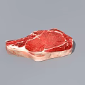 Fresh Premium Raw Ribeye Steak With Marbled Meat And Juicy Texture