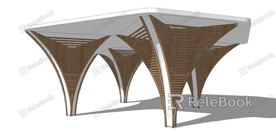 Modern gallery structure model