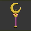 Scepter Ancient Scepter Cane Ancient Scepter Magic Scepter Metal Scepter Classical Scepter Magic Scepter 3d model
