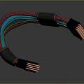 Data Line Power Line Mobile Phone Power Line Charger 3d model