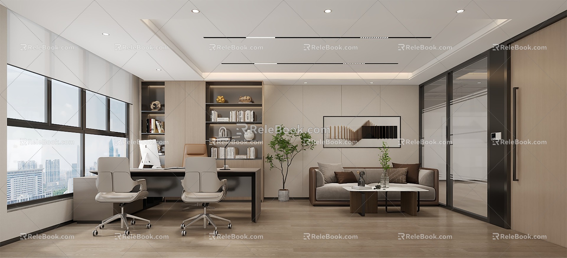 Manager's Office 3d model