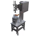 Industrial Stainless Steel Mixing Equipment with Control Panel and Stand Base