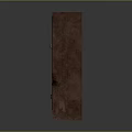 Brown Wooden Storage Cabinet With Open Shelves Double Doors And Bottom Compartments