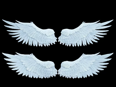 wings angel wings 3d model wings angel wings 3d model
