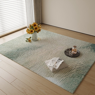 Modern Carpet Decoration 3d model