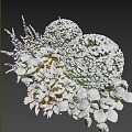 winter winter shrubs snow shrubs snow shrubs shrubs ball snow snow snowfall grass snow 3d model