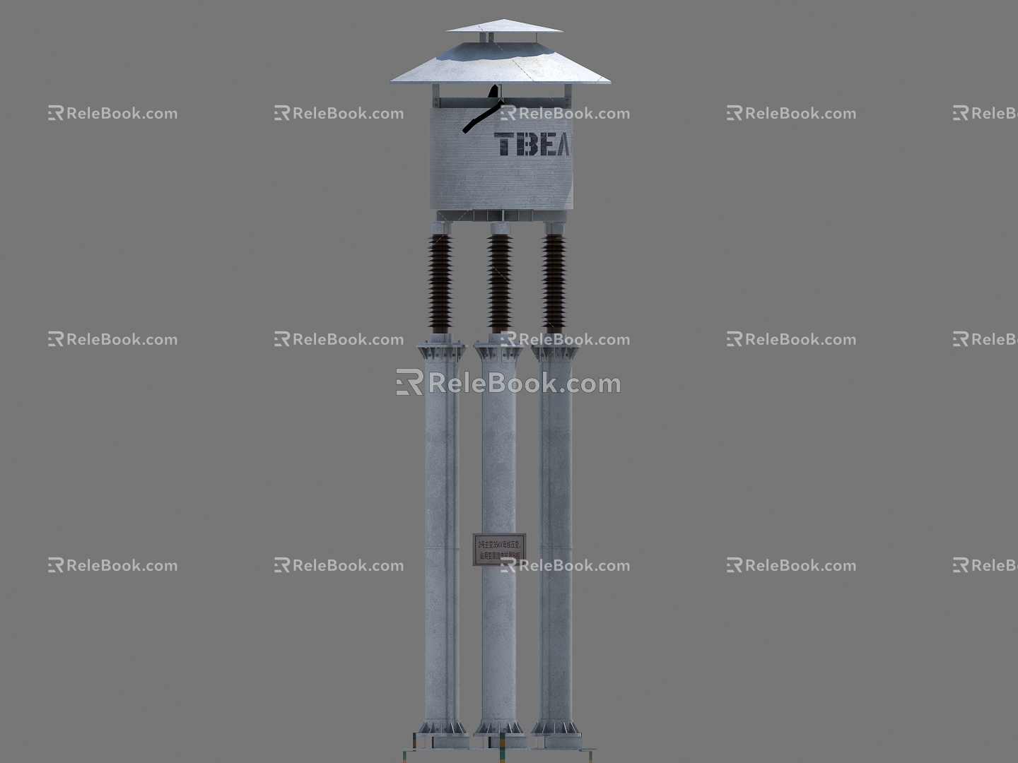 High Voltage Reactor Reactor 3d model