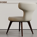 Modern Leisure Chair 3d model