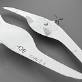 UAV Unmanned reconnaissance aircraft 3d model