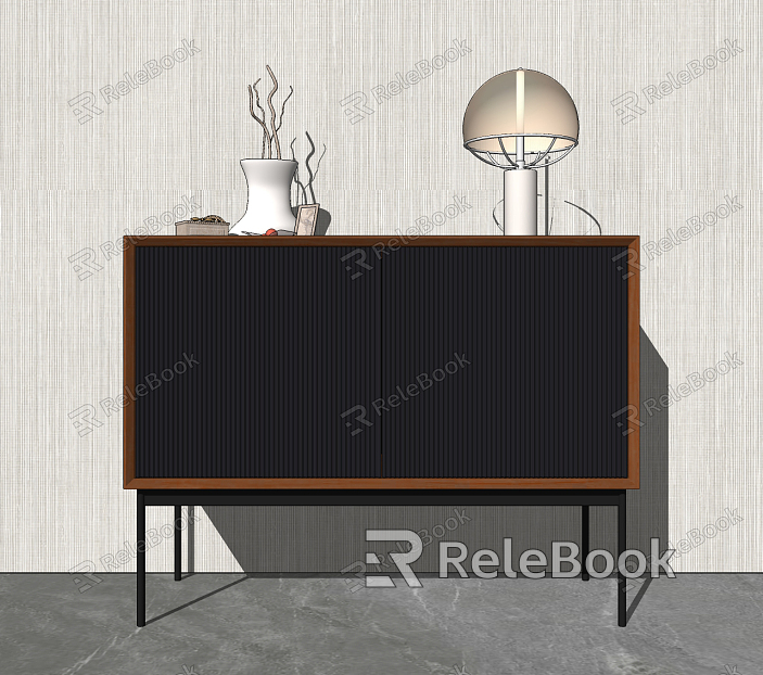 Modern Sideboard Minimalist Sideboard Storage Cabinet model