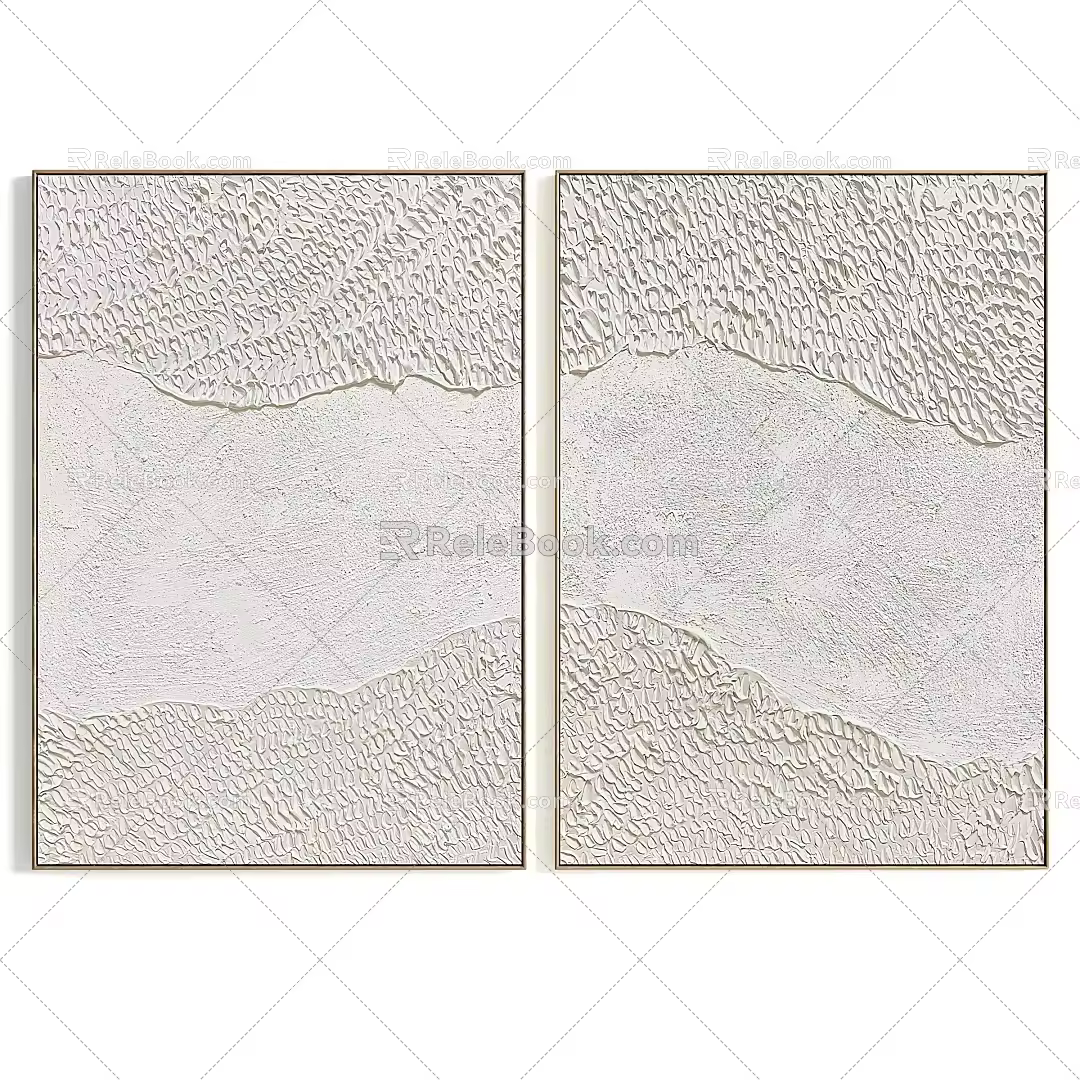 Hanging Picture Frame Combination Hanging Picture Simple Hanging Picture 3d model